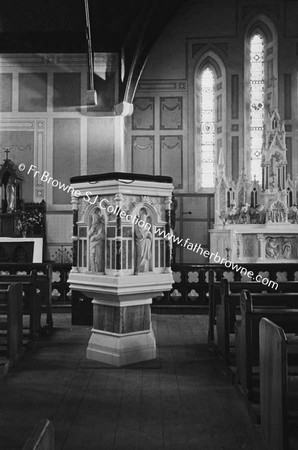 INTERIOR OF CHURCH